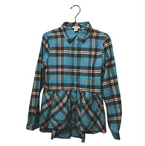 Sundance Plaid Button Down Shirt
